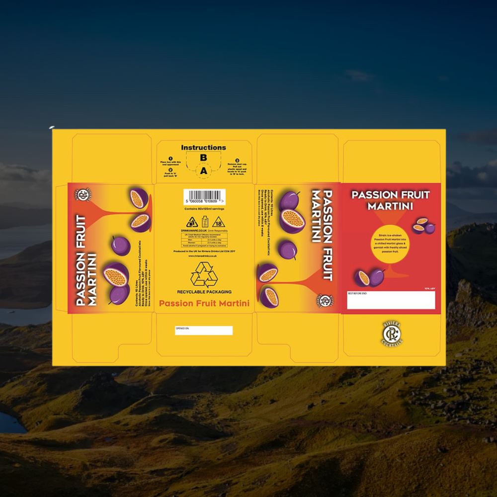 Passion Fruit Martini - Box-in-Bag
